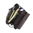 thumbnail image 4 of Ratiio Navy Blue And White Stripes Pattern Womens Backpack Purse Leather Backpack Purse for Women Travel Fashion Backpack Designer Ladies Shoulder Bags, 4 of 4