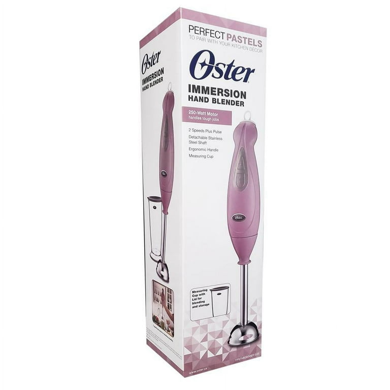 Oster Two Speed Hand Blender with Perfect Pastels Measuring Cup
