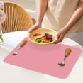 thumbnail image 6 of BMYJ Silicone Mats for Kitchen Counter, Large Heat Resistant Countertop Protector Mat, Non-Stick Craft and Pastry Baking Placemats, for Kitchen Table, Dining, Rolling Dough, Easy Clean and Non-Slip, 6 of 9