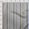 thumbnail image 2 of oneOone Cotton Poplin Fabric Multicolor Stripe Print Fabric By The Yard 56 Inch Wide, 2 of 4