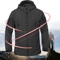 thumbnail image 4 of Chaqueta deportiva para exteriores, chaqueta de exterior de fibra de poliéster con caparazón suave, abrigo de camuflaje cálido, construcción resistente, 4 of 12