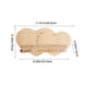 thumbnail image 3 of Estante de pared de madera estilo bohemio | Estante decorativo bohemio para salón y dormitorio | Estante colgante de madera de 16 x 29,5 cm para plantas y libros, 3 of 6