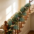 thumbnail image 5 of DefiDgd Artificial Evergreen Leaves Branch,Small Faux Green Stem Vase Filler Greenery Pick for Christmas Wreath Filling Table Mantel Indoor Floral Arrangement Winter Home Decor, 5 of 7