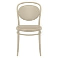 thumbnail image 4 of Compamia Marcel Resin Outdoor Chair Taupe, Set of 2, 4 of 5