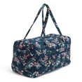 thumbnail image 2 of Vera Bradley Women's Cotton Large Travel Duffel Bag Rose Toile, 2 of 5