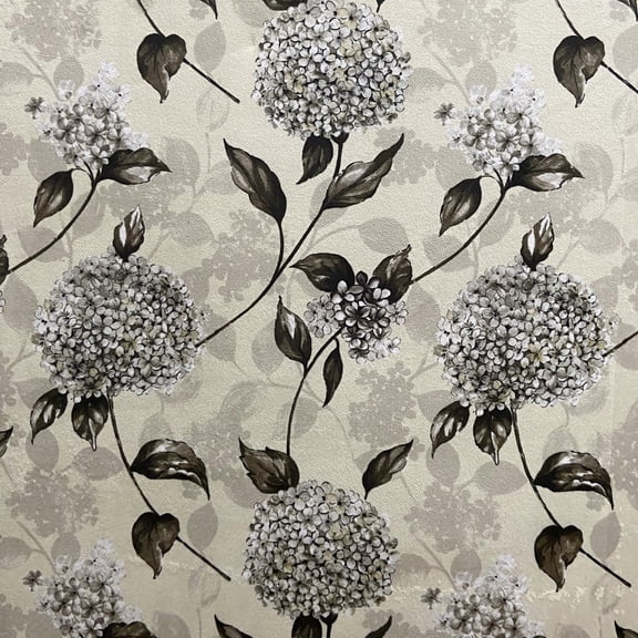 Decora Furnishings 54-Inch Soft Thick Luxurious Velvet Floral Fabric Material By The Yard, Brown