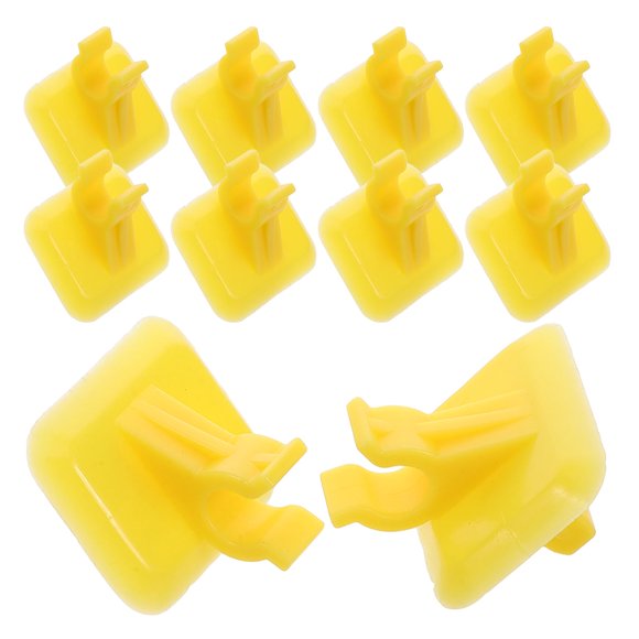 PENIKOKO 10Ud Clip Para Soporte De Motor Amarillo Para Ajuste De Carro