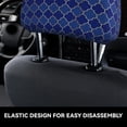 thumbnail image 4 of Naloa Blue Lantern Shapes Print 2 PCS Car All-Inclusive Headrest Cover,Seat Headrest Cover Headrest Cover Protector for Most Car Models, 4 of 9