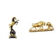 thumbnail image 1 of Figura De Toro Y Caballo De Estilo Chino Moderno, Escultura Animal, Adorno De Mesa Para Dormitorio, Centro De Mesa, Chimenea, Sala De Estar, Regalos, 1 of 8
