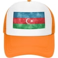 thumbnail image 2 of Flag of Azerbaijan Mesh Back Trucker Cap Baseball Cap, 2 of 8