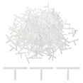 thumbnail image 1 of Uxcell 2mm 5/64 Inch Plastic Tile Spacers T Type Tiling Tools for Floor Wall Ceramic Tile, Clear 300 Pieces, 1 of 6