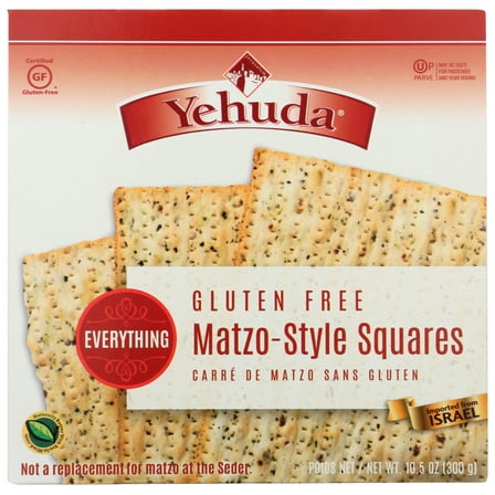 Yehuda Gluten Free Matzo Style Squares, 10.5 Oz