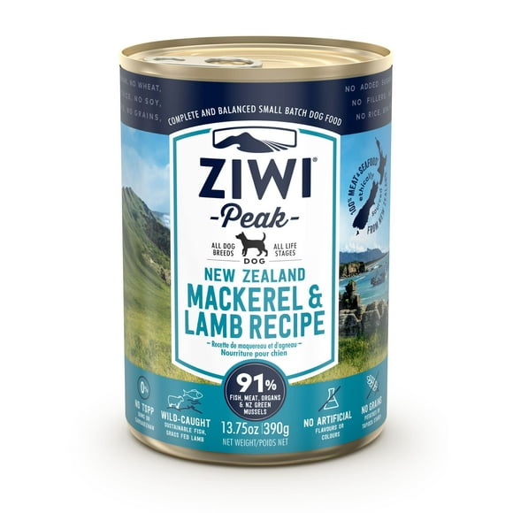 ZiwiPeak ZPCDM0390C-US Makerel & Lamb Pet Food, 13.75 oz