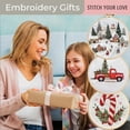 thumbnail image 4 of Christmas Embroidery KIT,Adults Kids DIY Handmade,Hand Embroidery Kits With Stamped Embroidery Pattern, 4 of 4