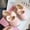 Pink, variant on VOUZZA Toddler Girls Princess Shoes Solid Color Bowknot Patent Leather Flat -on Loafers Mary Jane Walking Shoes