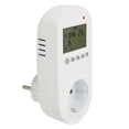 thumbnail image 1 of Temperature Controller Socket Thermostat Thermostat Outlet Plug-in Thermostat Home Accessory 16A Plugin Thermostat Programmable Electric Heating Temperature Controller EU 230V, 1 of 8