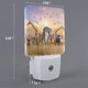 thumbnail image 2 of Fotbe Vintage Wildlife Protection Luz Nocturna LED, Luz de Noche con Sensor de Luz Natural de Anochecer a Amanecer, Se Enchufa a la Pared, Blanco Cálido 0.5W-UK, 2 of 7