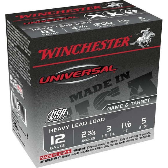 Winchester Universal Game & Target Load 12-Gauge Ammunition