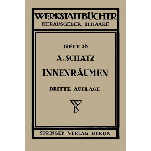 WerkstattbÃ¼cher InnenrÃ¤umen, Book 26, (Paperback)