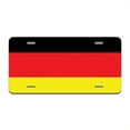 thumbnail image 1 of SignMission A-LP-03-248 Plaque d'Immatriculation en Aluminium - Drapeau Allemand, 1 of 4