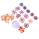 thumbnail image 1 of 16 piezas de clips para el cabello con flores falsas, accesorios para el cabello de flores para mujeres y niñas, color púrpura, 1 of 7