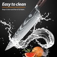 thumbnail image 4 of Kitchen Knife Set,DFITO 8-Piece Kitchen Knife Set Stainless Steel Forged,Ultra Sharp Blades,Chefs Knife Set, 4 of 8