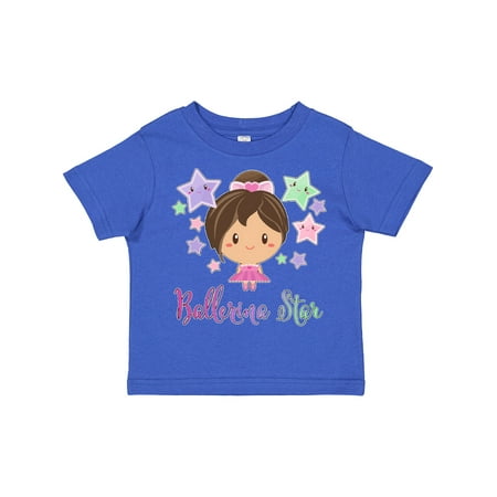 

Inktastic Ballerina Star Girl in Tutu Gift Toddler Toddler Girl T-Shirt