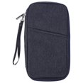 thumbnail image 2 of Document Storage Rectangular Travel Document Organizer Passport Wallet Holder Polyester Waterproof 1Pcs, 2 of 4