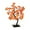 Orange, variant on Moocorvic Rose Tree Lamp, 19.6Inches USB LED Rose Table Lamp Valentine's Day Gifts Lighted Tabletop Tree for Wedding Decor(
