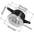 thumbnail image 3 of Faros delanteros LED izquierdo y derecho de 12 V para quads ATV Baja Coolster Kazuma de 150 cc, 200 cc y 250 cc (modelo s202412244361), 3 of 5