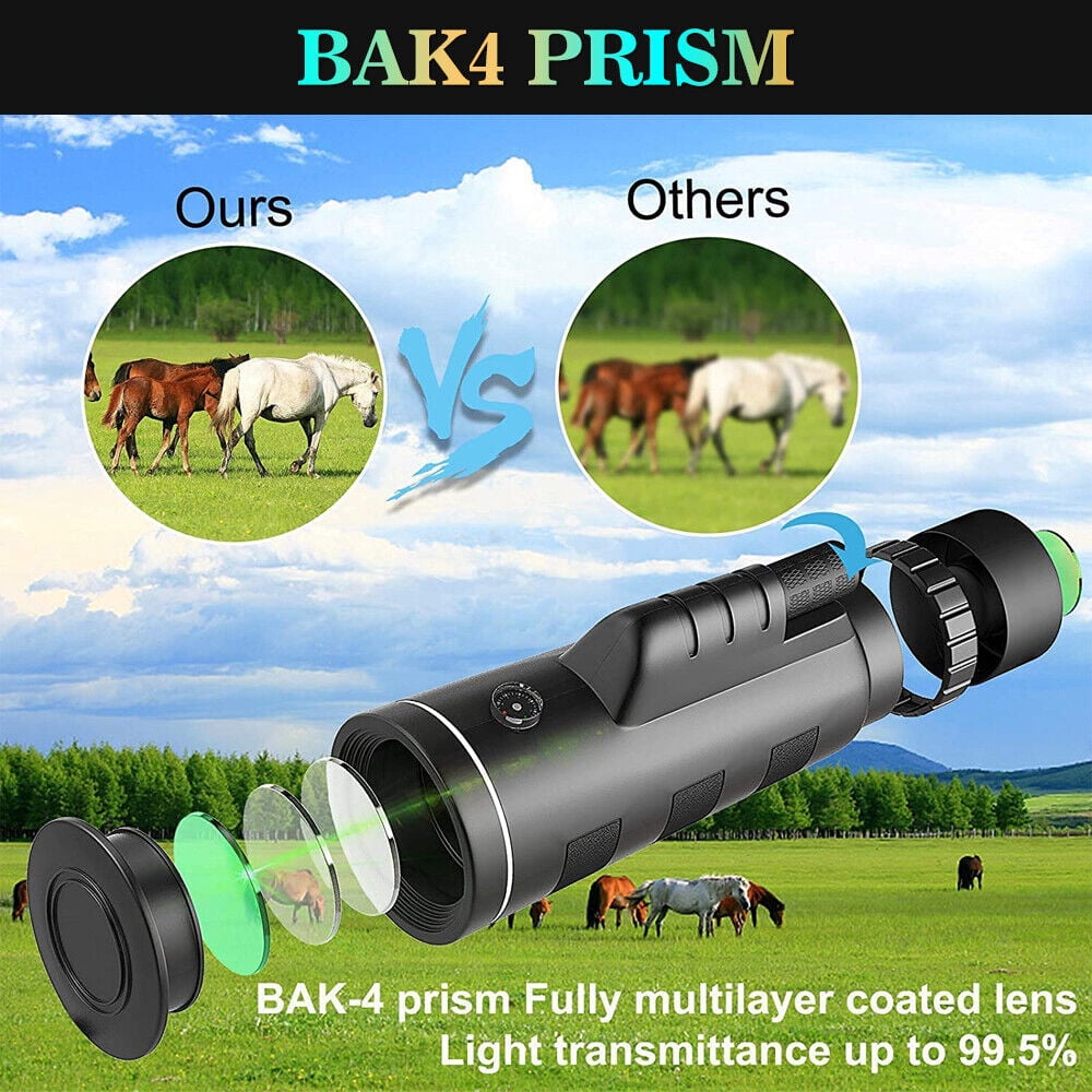 Zengest 80X100 Telescope for Kids Beginners Adults, Refractor Telescope with Adjustable Tripod