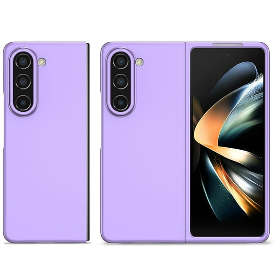 Allytechgroup for Samsung Galaxy Z Fold 7 Case, Samsung Galaxy Z Fold 7 Cover, Ultra Slim Fit Shockproof Lightweight Anti-Scratch Protective Phone Case for Samsung Galaxy Z Fold 7, Purple