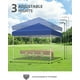 thumbnail image 5 of Yeshouse Toldo Emergente Toldo Plegable de 10'x10' con 3 Alturas Ajustables, Refugio para Eventos Al Aire Libre UPF 50+ Carpas Portátiles para Fiestas, Playa, Acampar, Boda, 5 of 8