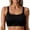 01-Black197, variant on Scoop Neck Sports Bra for Women Soft Support Daily Workout Active Crop Top