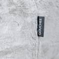 thumbnail image 3 of Gouchee Home Agora Grey Bean Bag Chair – Soft Faux Rabbit Fur Polyester with Polystyrene Bead Filling, Suitable for Adults and Teens, Lightweight & Portable Seating for Dorm, Living Room or Lounge, 3 of 7