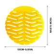 thumbnail image 3 of HomeKingdee Wave Urinal Screen Deodorizer- Anti-Splash Urinal Cakes with Long-Lasting Fragrance for Toilet Bathroom Office Hotel School | Non-Toxic & Eco-Friendly, 3 of 4