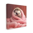 thumbnail image 4 of Stupell Industries Baby Hedgehog in Blanket Animals & Insects Painting Gallery Wrapped Canvas Art Print Wall Art, 17 x 17, 4 of 8