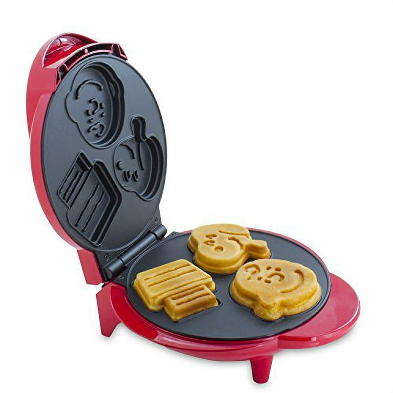 Smart Planet WM-6S Peanuts Snoopy and Charlie Brown Waffle Maker