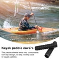 thumbnail image 1 of LJNYFDC Non-Slip Kayak Paddle Covers Kayak Paddle Grips Non slip Wear Resistant Simple Installation Universal Paddle Covers 1 Pair, 1 of 6