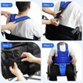 thumbnail image 2 of Wheelchair Safety Belt Torso Support Vest, Adjustable Shoulder Straps Non-Slip Wheelchair Safety Belt for The Elderly, Patients, Medical Vest Anti-Fal, 2 of 4