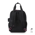 thumbnail image 4 of TOTTO Mochila Mediana para Mujer Porta Laptop 15,4 con Bolsillo Secreto | Escuela - Oficina - Viaje  negro M, 4 of 7