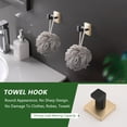 thumbnail image 5 of 10 Pieces Bathroom Hardware Set Stainless Steel Wall Mount Bathroom Accessory Towel Bar Set, 5 of 8
