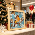 thumbnail image 3 of KRONDO DIY Fabric Art Kit, No-Sew Craft with Wooden Frame & Tucking Tool for Wall Decor & Relaxing Hobby, 3 of 5