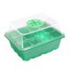 thumbnail image 2 of Caja de cultivo de siembra para invernadero macetas de semillas de Wdftyju jardín bandeja de siembra de plantas dispositivos de semillas invernadero para verduras 12 agujeros, 2 of 7
