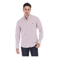 thumbnail image 1 of Camisa Casual Caballero Cómoda Estilo Rayas Porto Blanco, 1 of 8