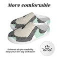 thumbnail image 6 of Wukai Cute Raccoon Print Women's Indoor Bedroom Slipper Slip On Shoes, Unisex House Shoes with Anti-Skid Sole for Men, Gift for Women Men-35/36, 6 of 7