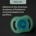 thumbnail image 6 of Tommee Tippee Ultra-light StayPut NightGlow Pacifier, 18-36 Months, 2 Pack, Soft Skin Feel, Extra Air Flow, 6 of 11