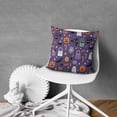 thumbnail image 4 of Happy Halloween Pumpkin Throw Pillow Covers Ghost Boo Pillow Cases Throw Cushion Cover Cushion Cases for Home Office Halloween Decor,20x20 Inch (2Pcs), 4 of 6