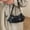 🔥 Black, variant on Msgweeeg Women's Purse Women Bag Fashionable and Elegant Women's Bags Designs with Shoulder Styles and Underarm Bags for Women