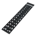 thumbnail image 1 of Mistaha Industrial Nut and Bolt Thread Identifier Gauge Set - 28 Sizes in Total - Aluminum Alloy Material - 14 Standard and 14 Metric Screw Measurement Tool - Black Color, 1 of 6